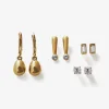 Set Aretes Gota Cristal Yanbal