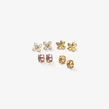 Set Aretes Petal Joyería Yanbal