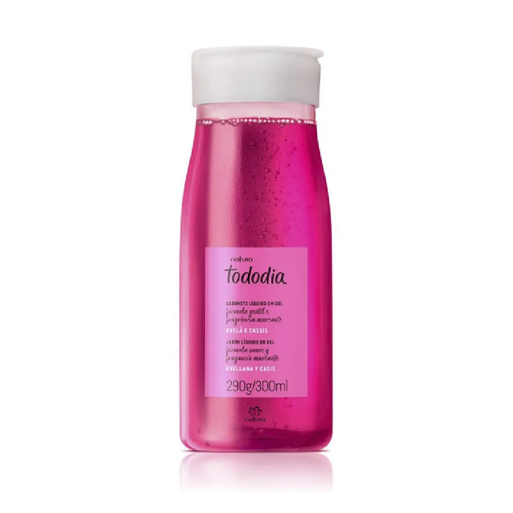 Jabón Líquido Corporal Natura Tododia Avellana y Cassis 300 ml