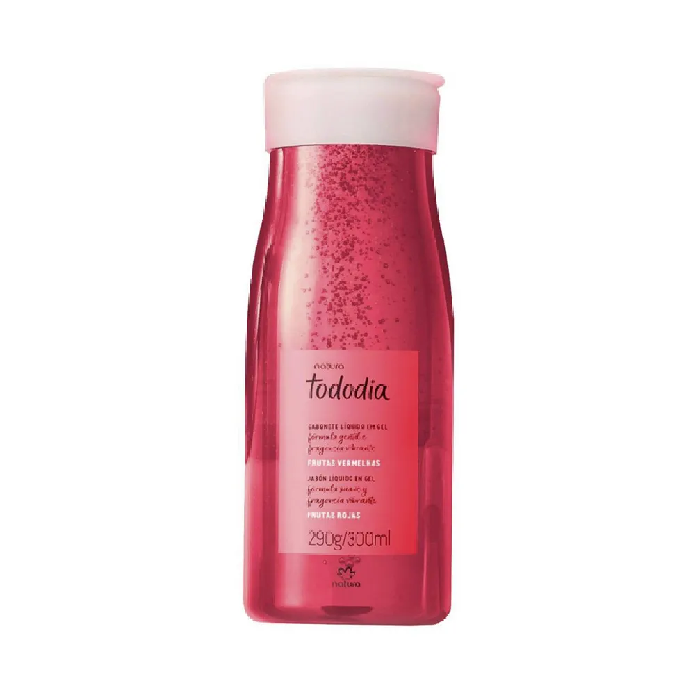 Jabón Líquido Corporal Natura Tododia Frutos Rojos 300 ml